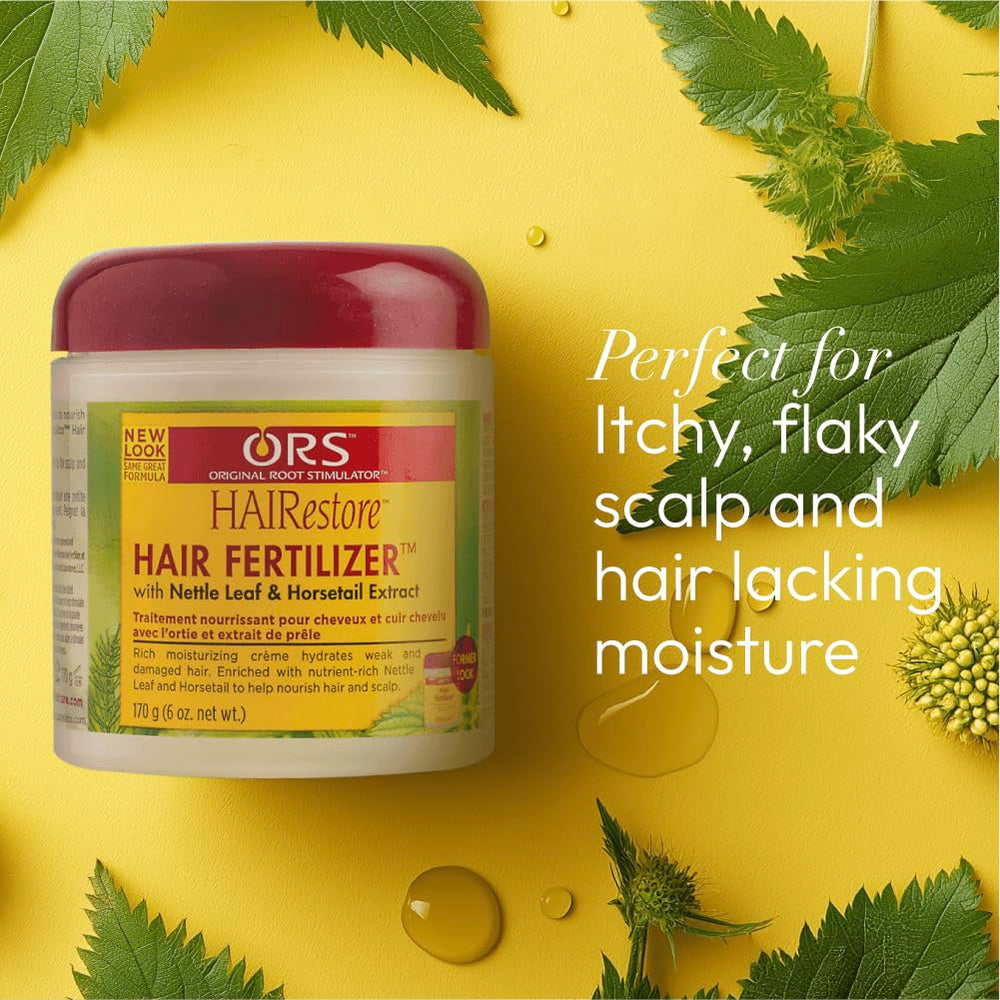 ORS HairRestore: soin adapté aux cuirs chevelus irrités.