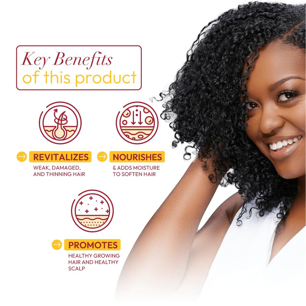 ORS HairRestore: hydrate les cheveux et prévient le dessèchement.