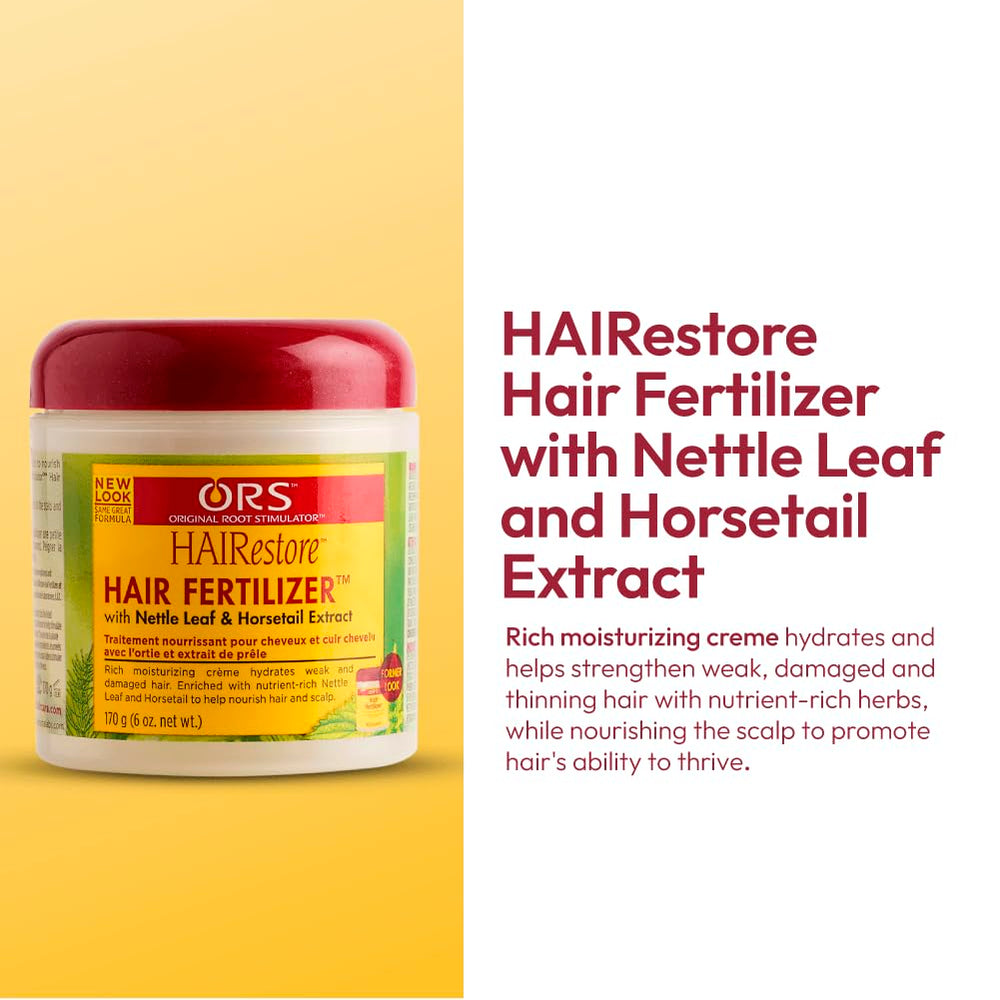 ORS HairRestore: application sur cuir chevelu pour massage.