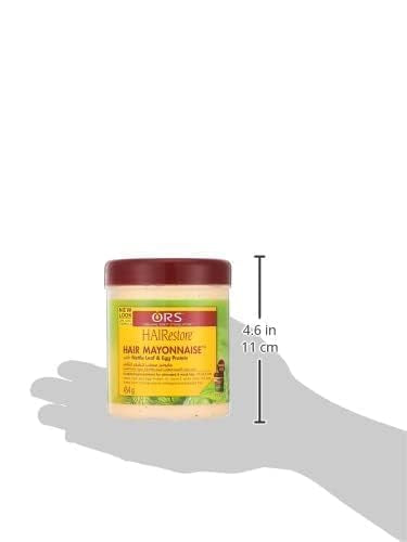 Application capillaire d’ORS HAIRestore Mayonnaise pour cheveux abîmés