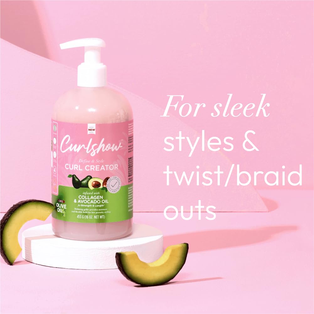 ORS Curlshow-application-cheveux-humides: démarrage facile après lavage
