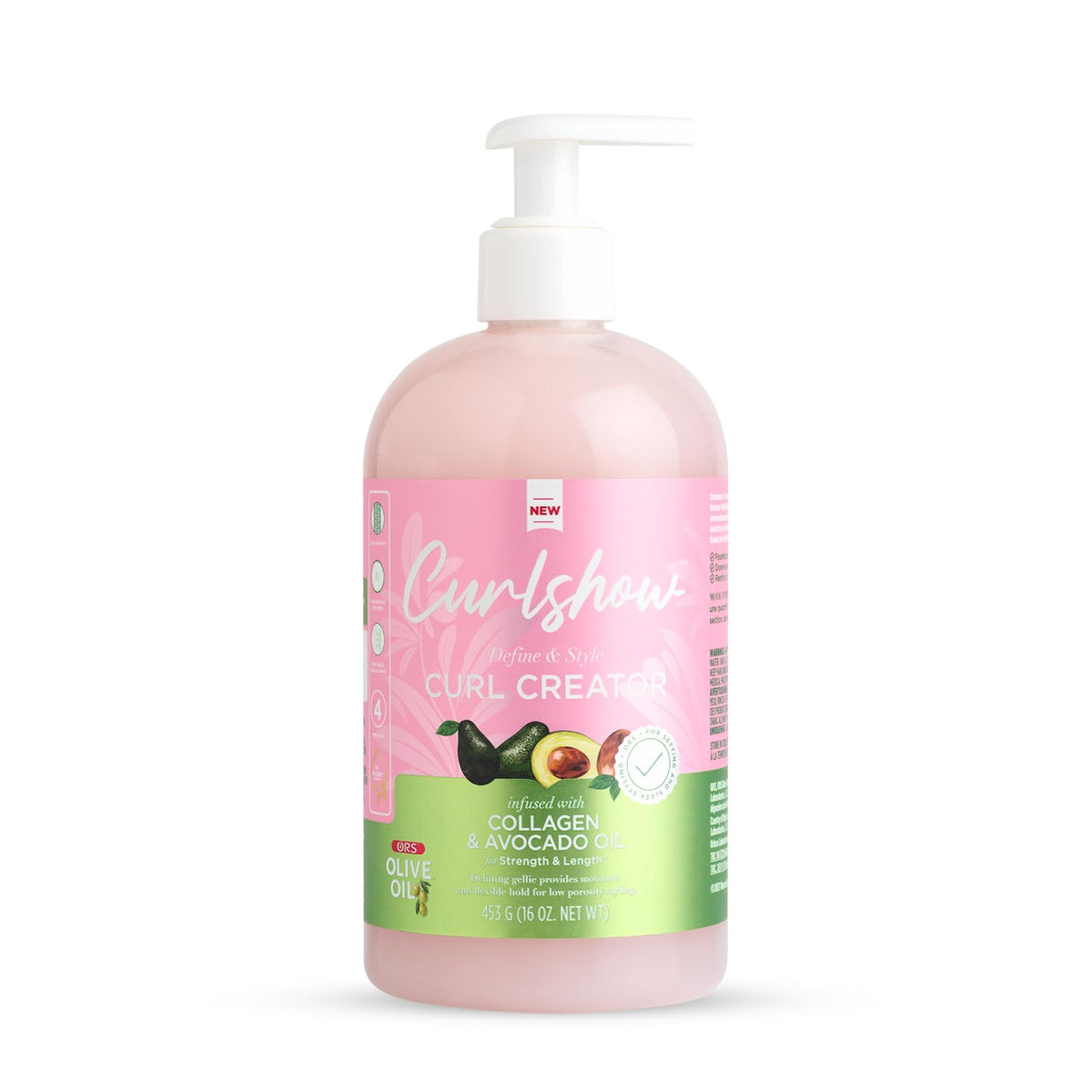 ORS Curlshow définition boucles sur la bouteille – définition durable des boucles sans frisottis