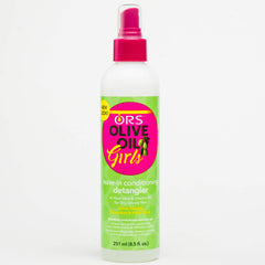 ORS Olive Oil Girls apres-shampooing sans rincage — demelage rapide au quotidien.