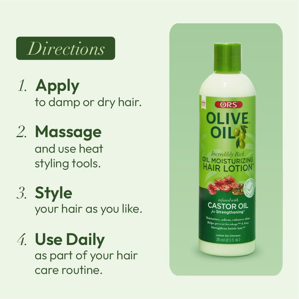 ORS Huile d’olive – parfum subtil et expérience de soin quotidienne.