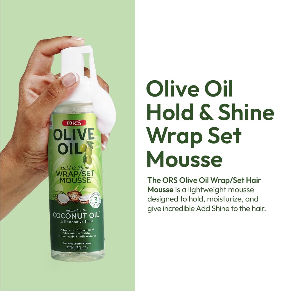 ORS Mousse Coco Infusion: douceur et brillance grâce au coco.