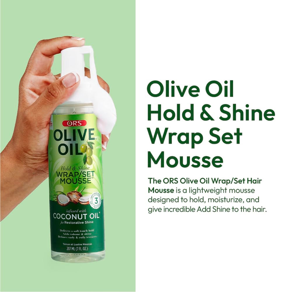 ORS Mousse Coco Infusion: douceur et brillance grâce au coco.