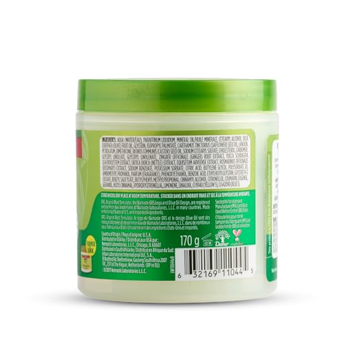 ORS Olive Oil Creme applied to hair for a soft, shiny finish