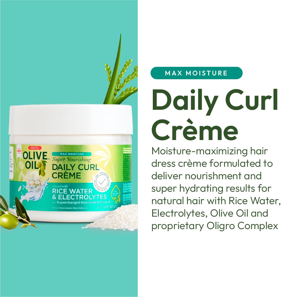ORS Olive Oil Max Moisture renforce et protège contre la casse.
