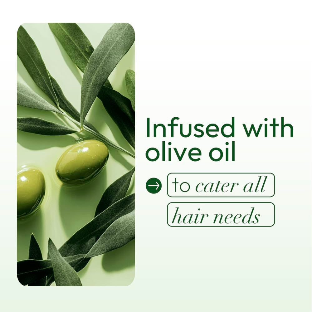 ORS Olive Oil Professional Rich Oil Moisturizing Hair Lotion packaging on shelf