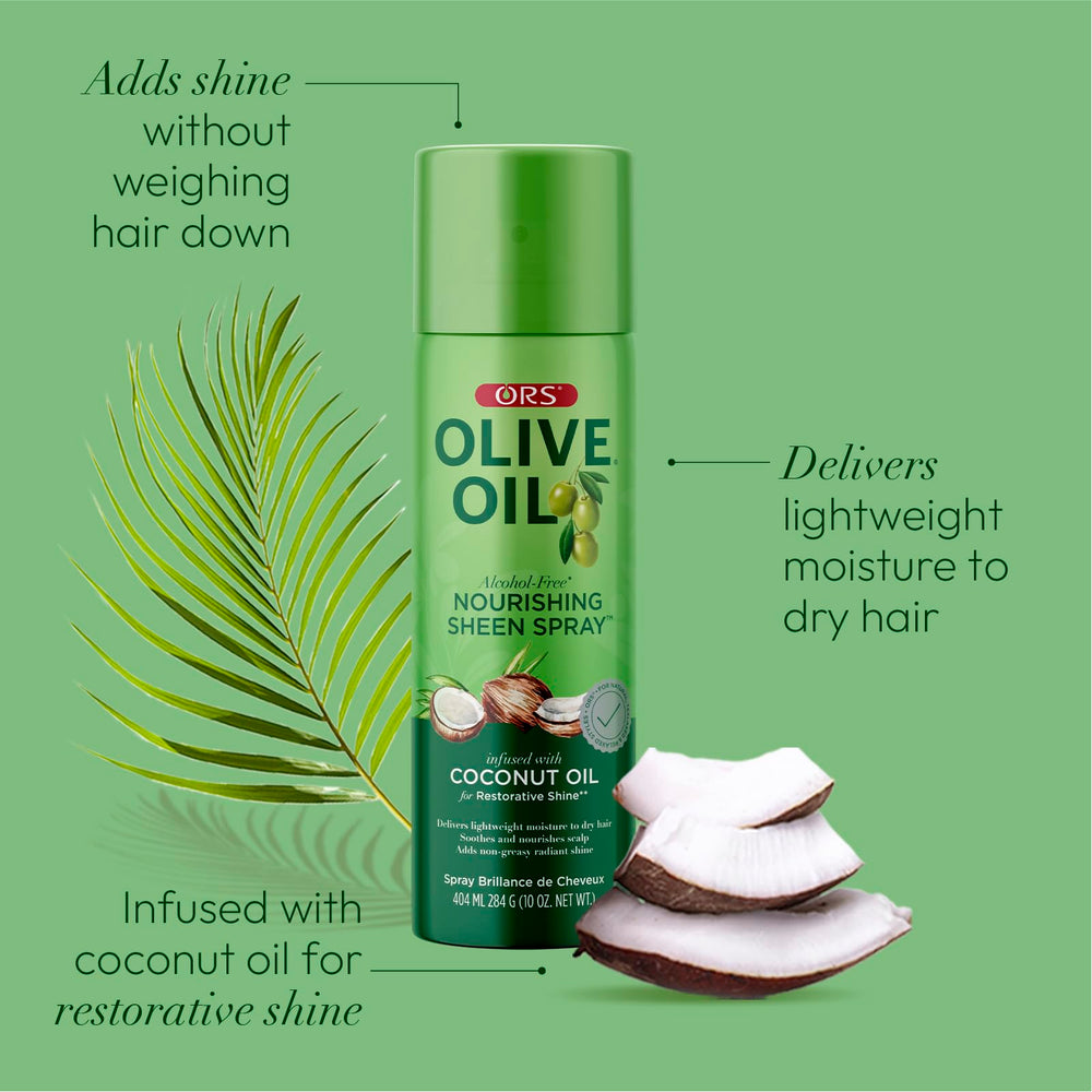 ORS Spray brillance affichant fini doux et naturel