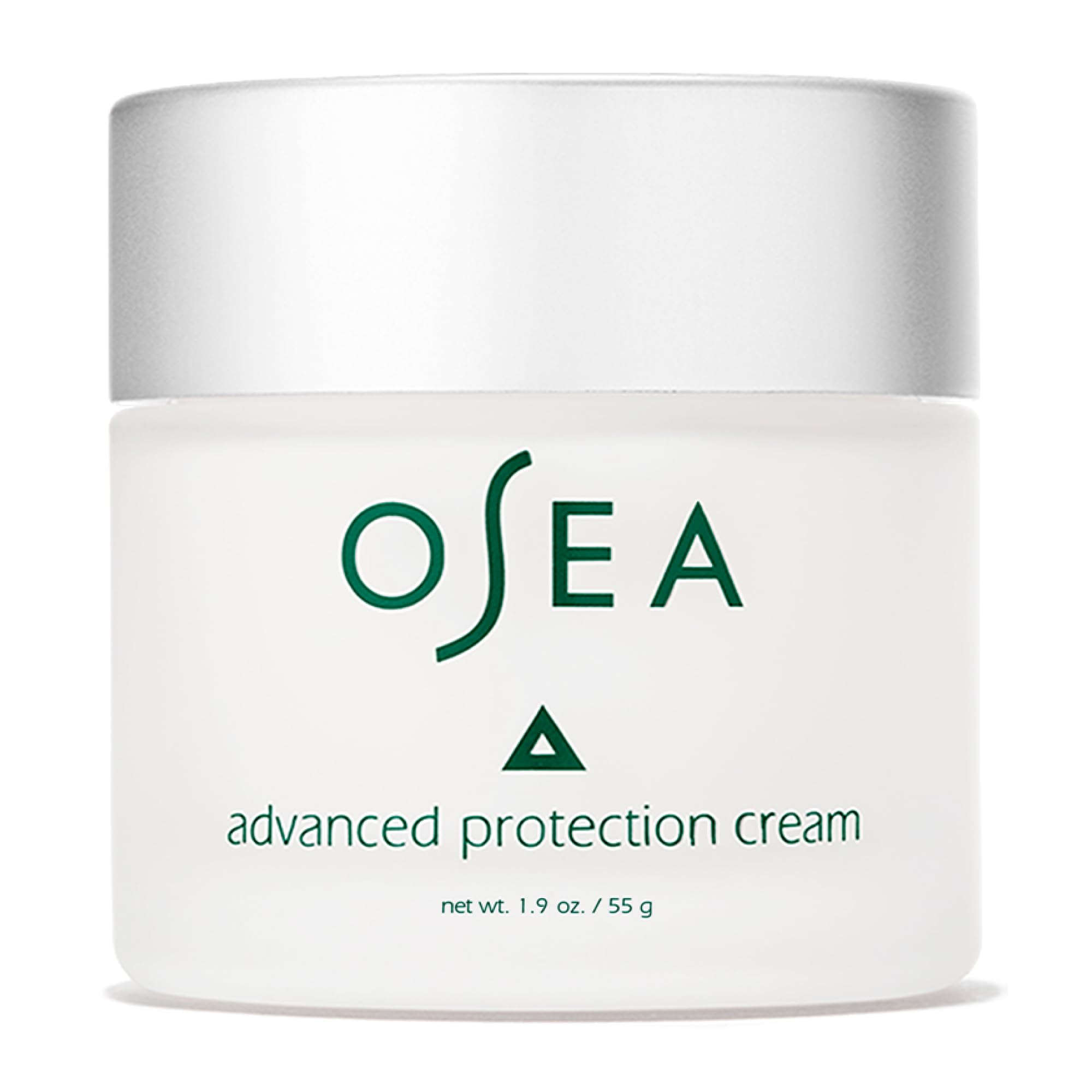 OSEA Crème Visage Avancée 1oz en flacon, hydrate rapidement et illumine la peau.