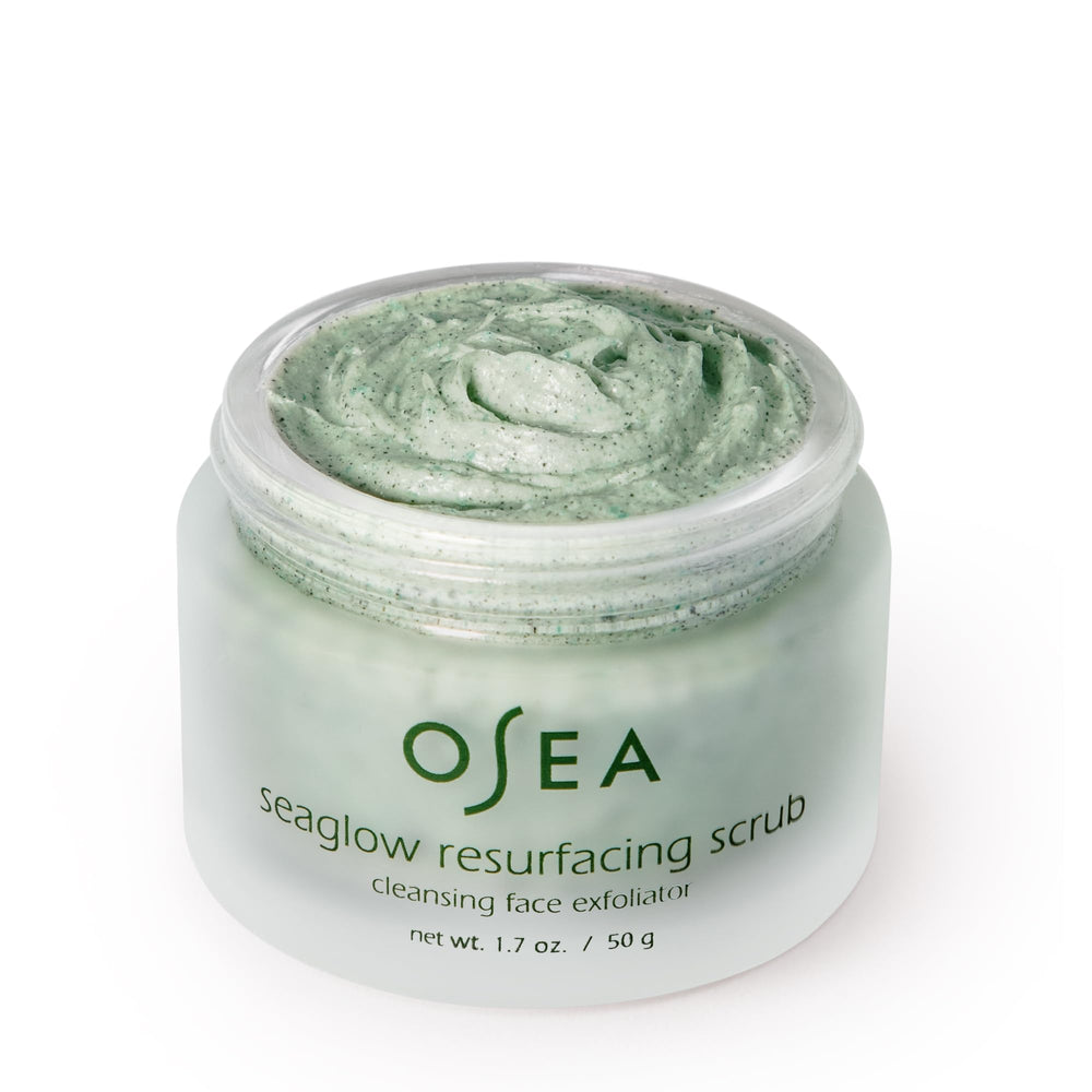 OSEA Seaglow texture mousse nourrissante: purifie et nourrit la peau en douceur.