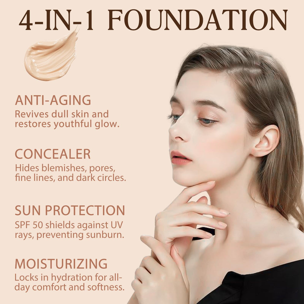 O.SECERT Foundation – couvrance légère à moyenne et naturelle.
