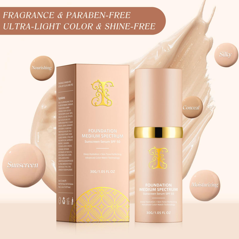 O.SECERT Foundation – fini lumineux et effet peau parfaite.