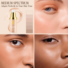 O.SECERT Foundation – fini soyeux et éclat naturel sur la peau.