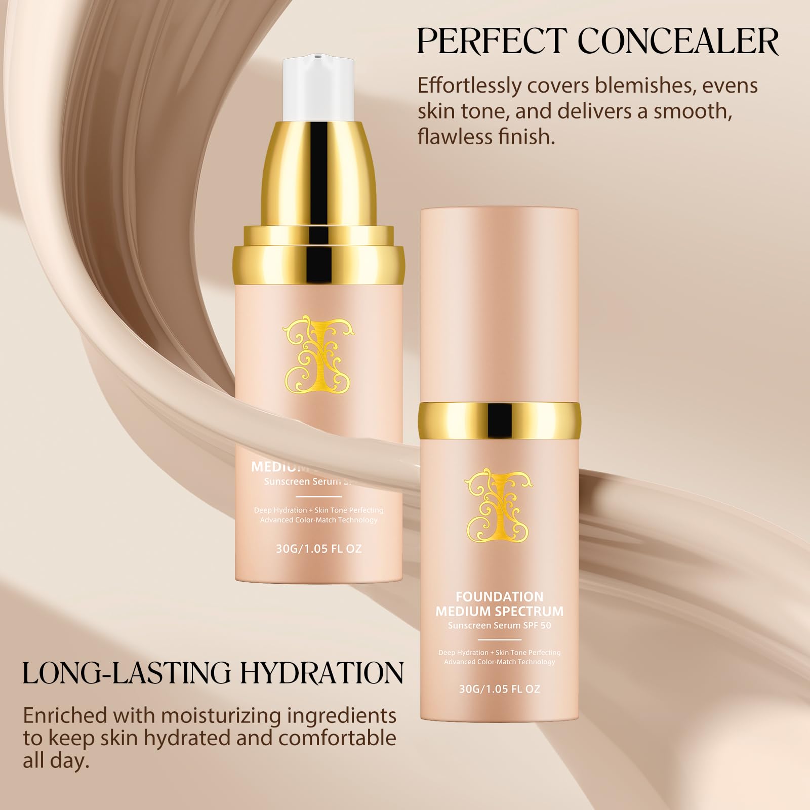 O.SECERT Foundation – formule sans parabènes ni parfum artificiel.