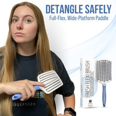 Osensia brosse detanglante enfants, douceur et sans douleur.