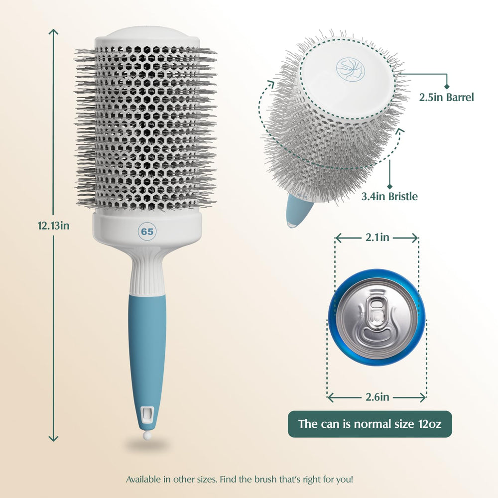Osensia brosse ronde with poignee ergonomique prise comfortable