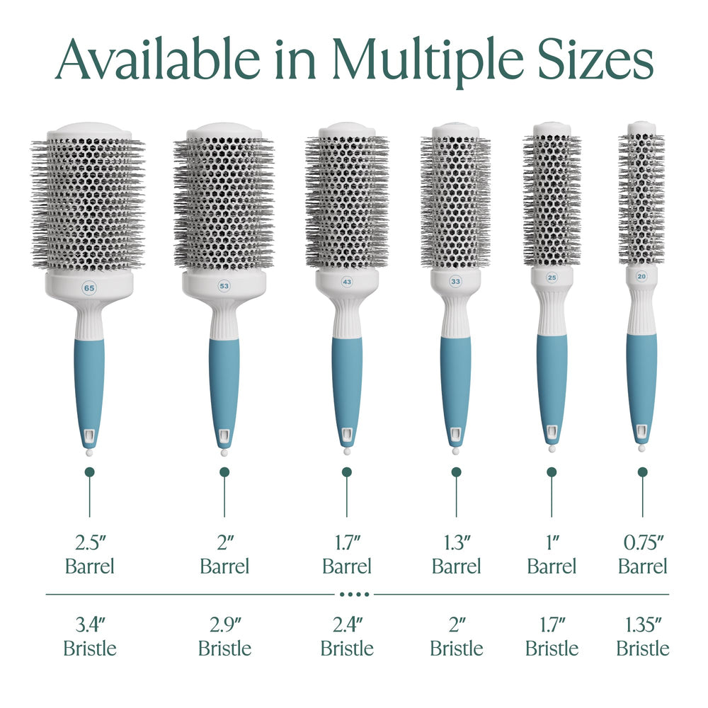 Osensia usage brushing professionnel, idéal pour tous types de cheveux