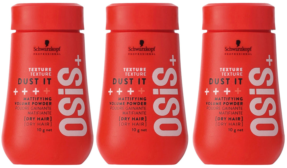 OSiS+ Dust It: texture volumineuse et fini mat pour cheveux fins.