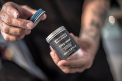 Osmo Clay Wax, application-rapide, look mat prêt en minutes.