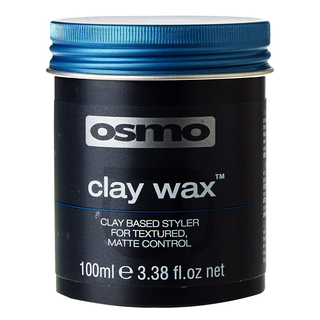 Osmo Clay Wax, bouteille matte, tenue durable sans brillance.