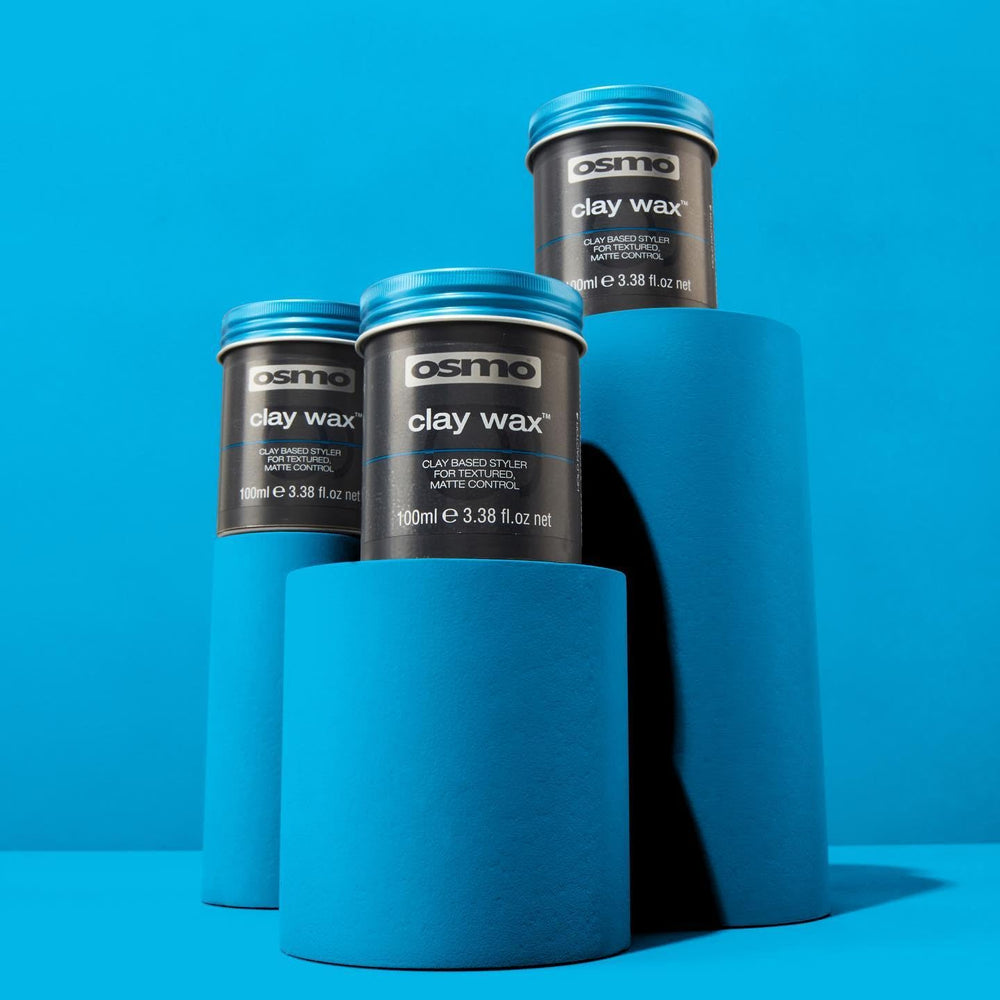 Osmo Clay Wax, creation-texture-cheveux, volume naturel sans surcharge.