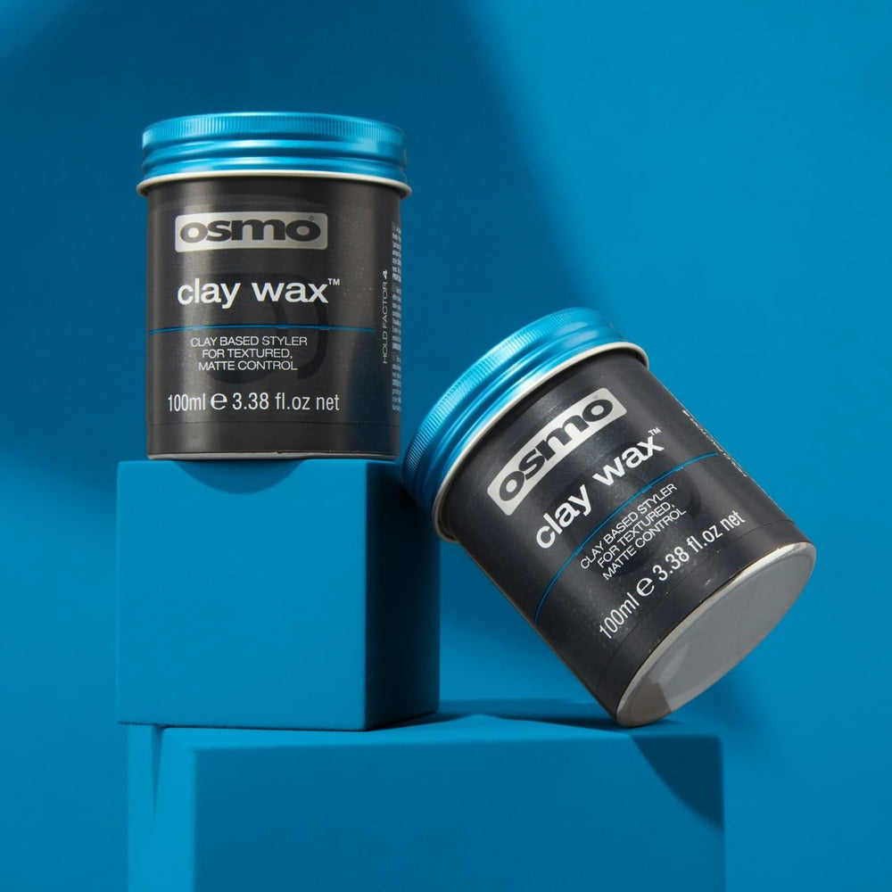 Osmo Clay Wax, texture-cheveux-naturel, coiffure texturée sans résidu.