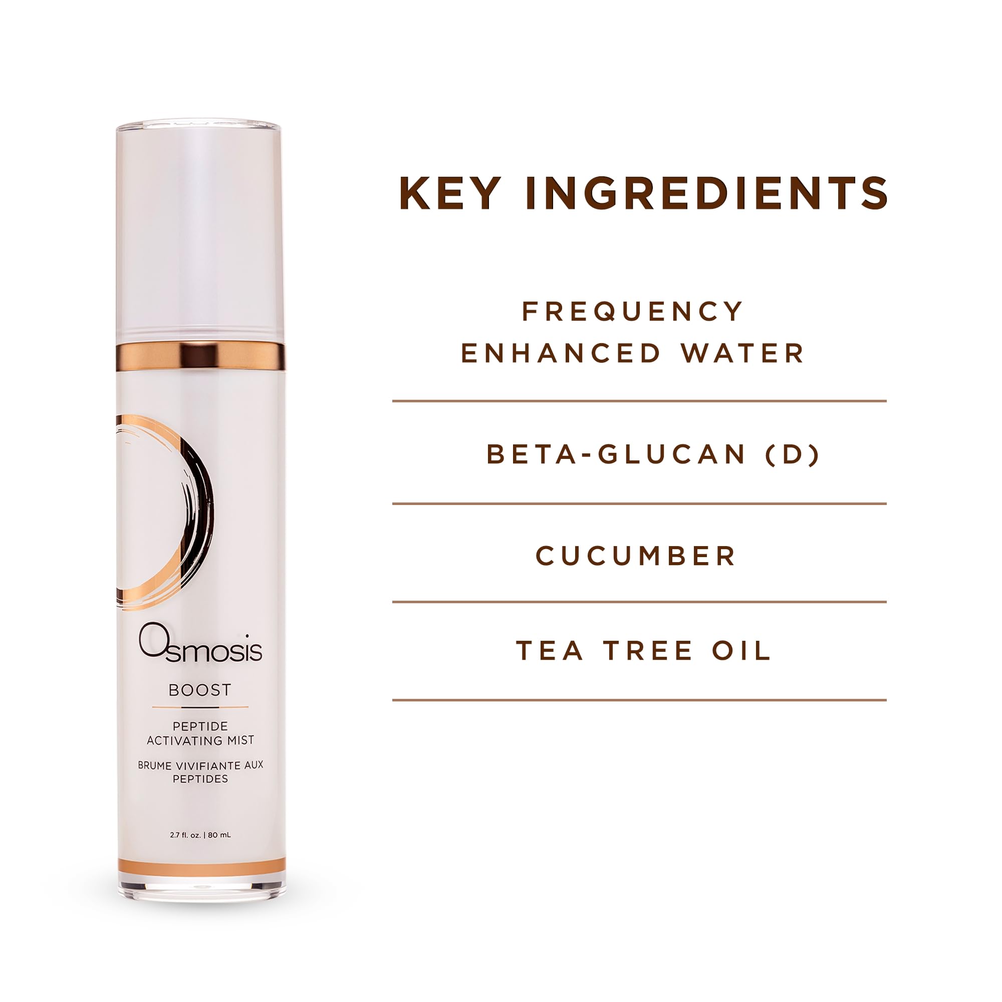 OSMOSIS BOOST peptides et antioxydants pour nourrir et protéger la peau