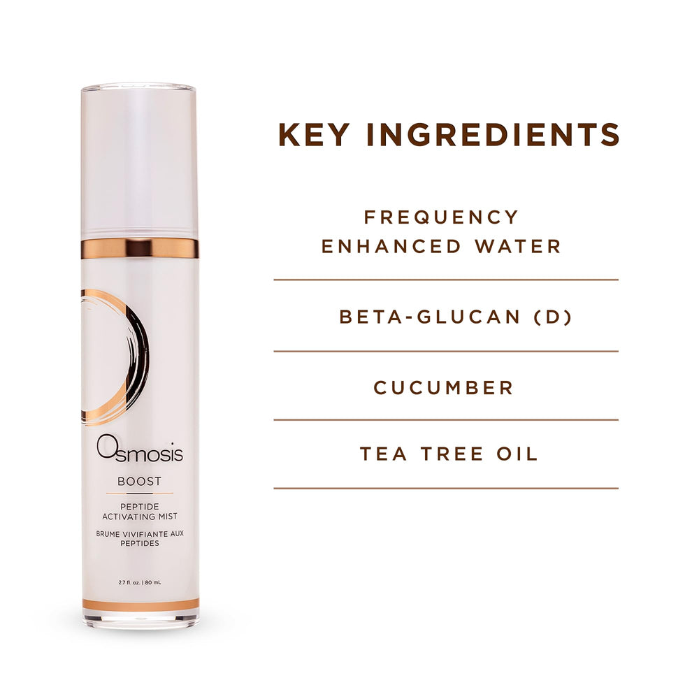 OSMOSIS BOOST peptides et antioxydants pour nourrir et protéger la peau