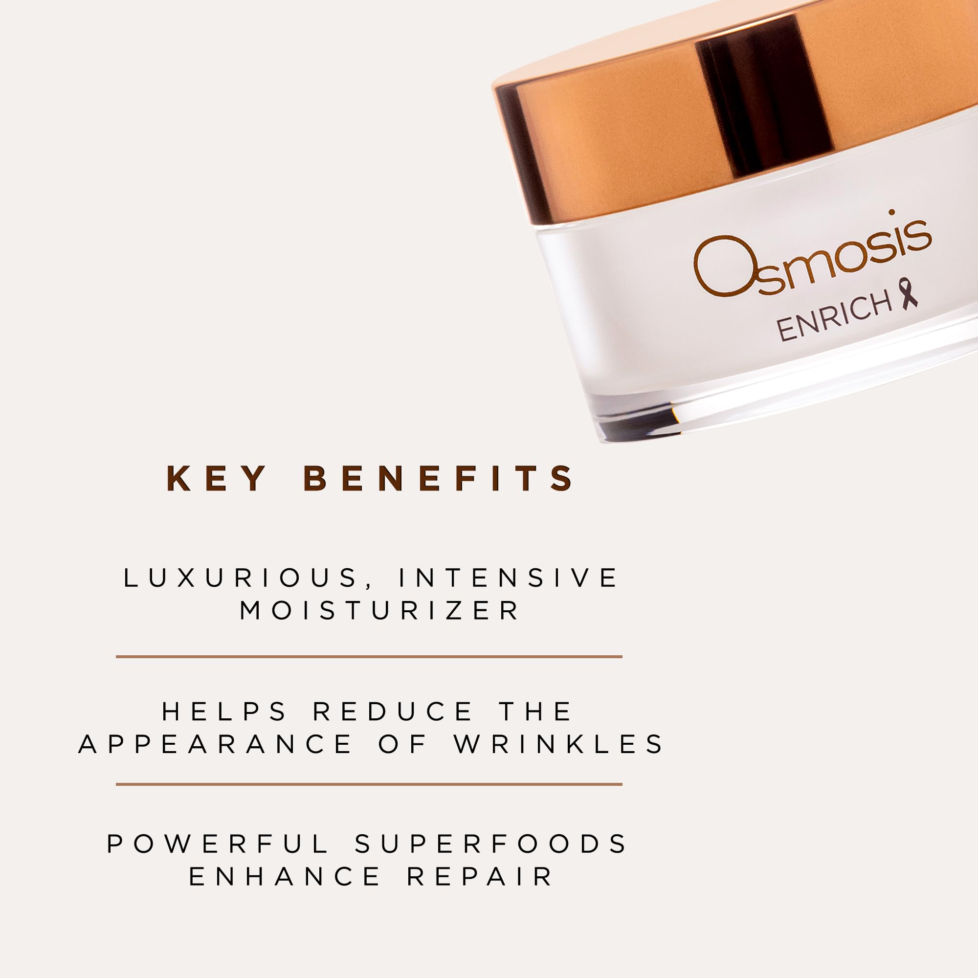 OSMOSIS ENRICH massage visage pour absorption et confort