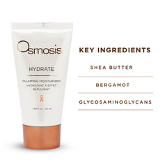 OSMOSIS Hydrate, peau résiliente et élasticité renforcée grâce à la formule