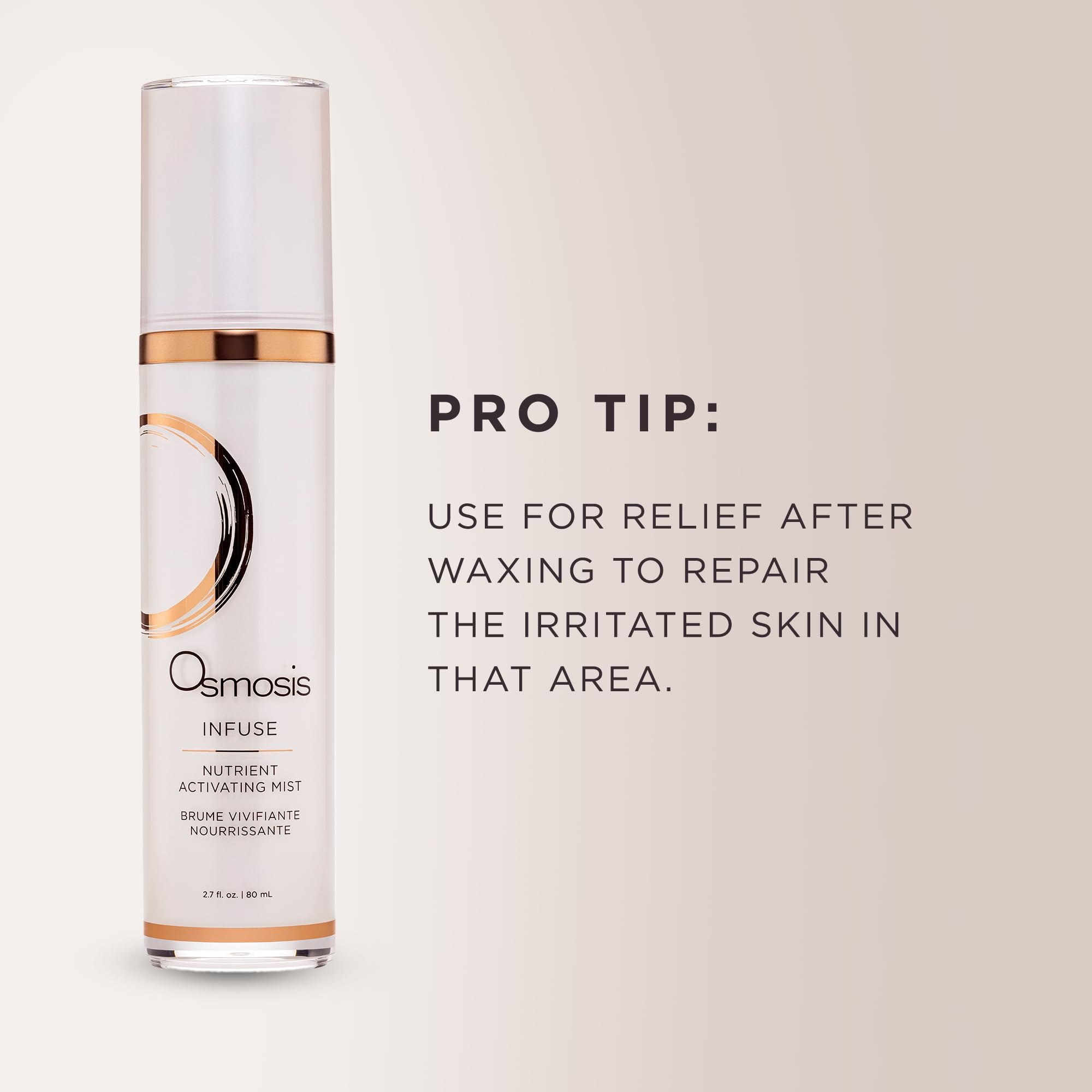 OSMOSIS Infuse - après épilation, apaise et répare la peau.