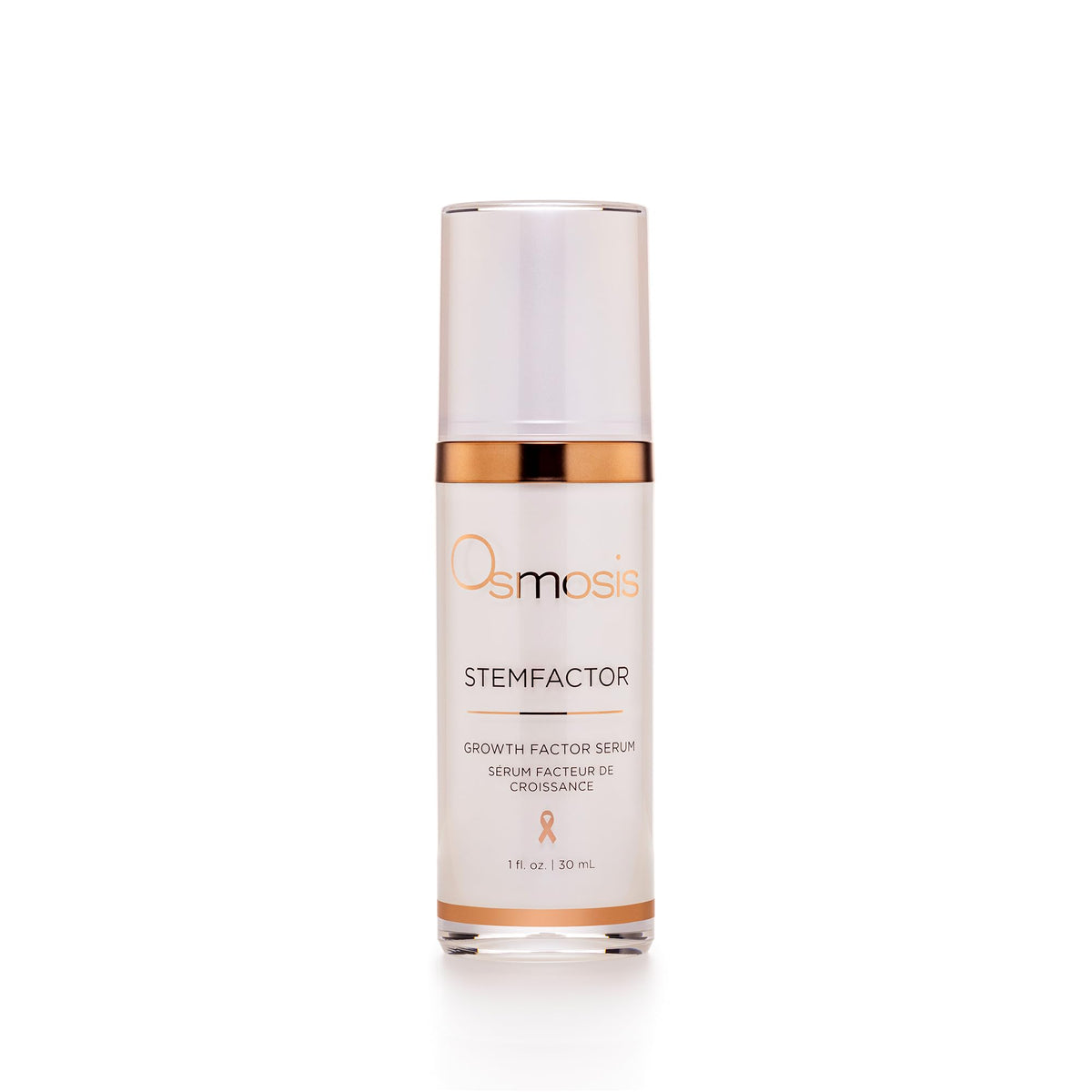 OSMOSIS StemFactor sérum visage bouteille 30ml, soutien potentiel des facteurs de croissance.