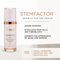 OSMOSIS StemFactor sérum visage goutte-pipette, application précise et facile.