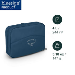 Liner intérieur amovible Osprey Daylite pour nettoyage rapide entre trajets.