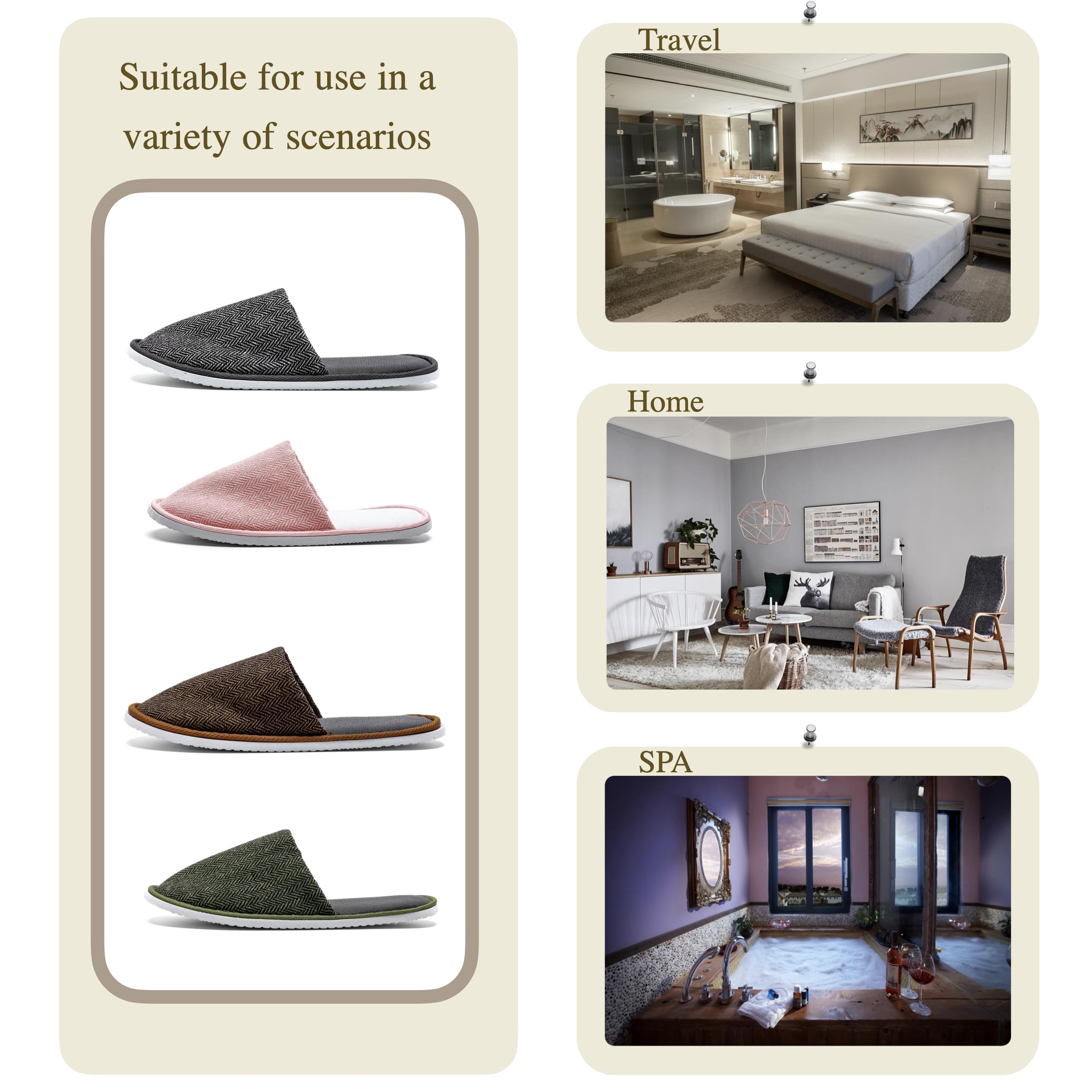 OSTADARRA chaussons spa lavage réutilisable et économique.