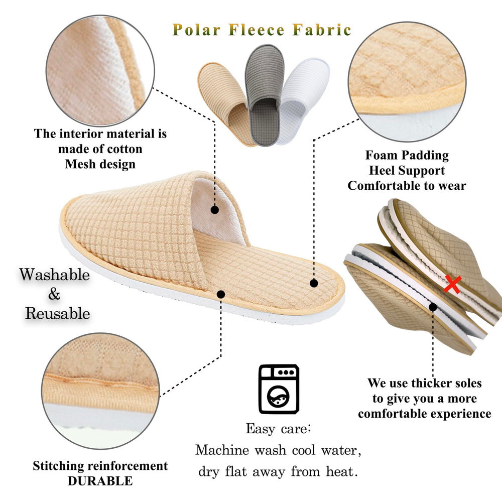 OSTADARRA chaussons polaire douce, chaleur agréable pour les pieds
