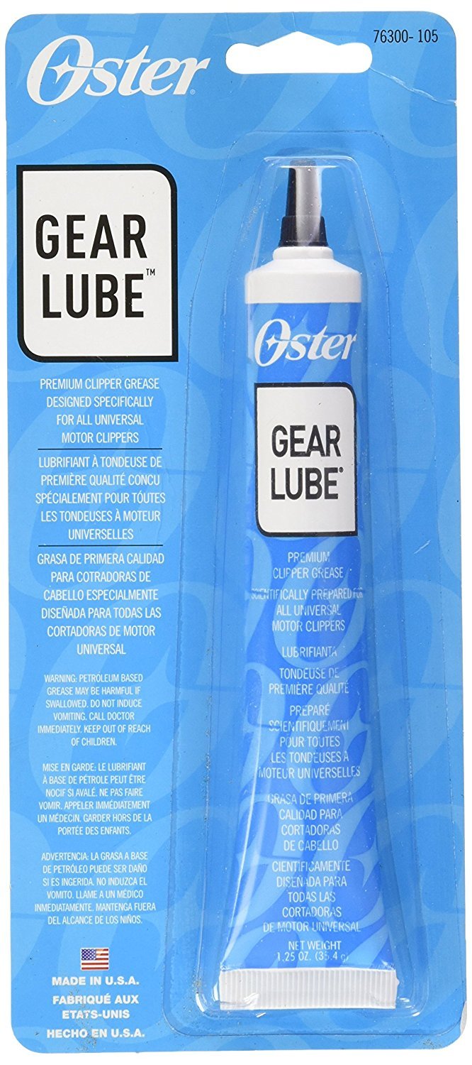Utilisation prolongée Oster Gear Lube, réduit l’usure et prolonge la performance des clippeurs