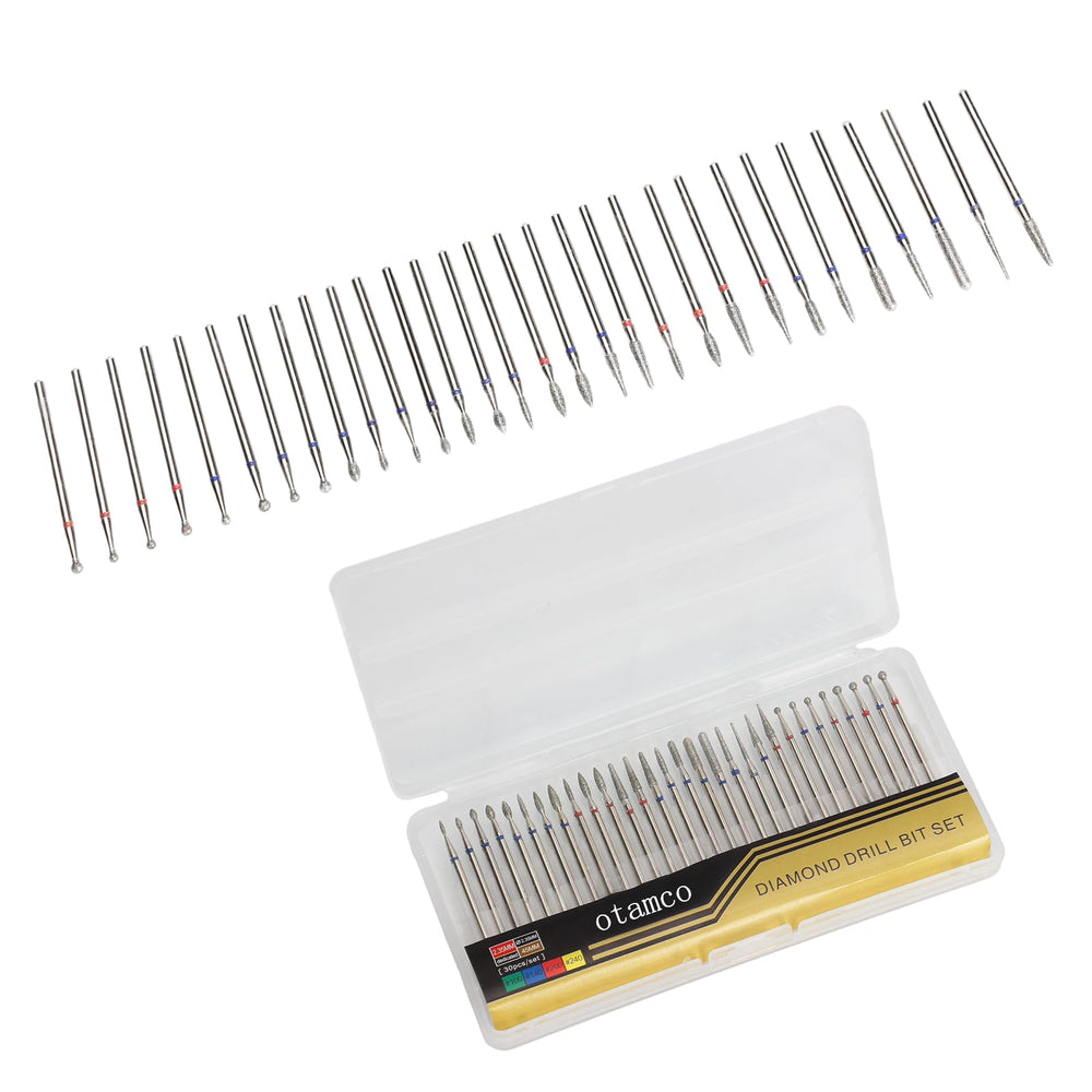 OTAMCO bit diamant pour cuticule, aide nette pour préparer l'ongle.