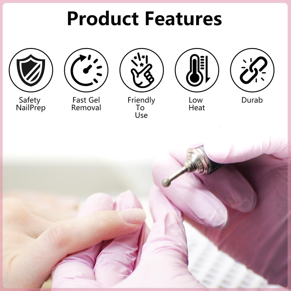 OTAMCO bit diamant polissage pour l'ongle artificiel, brillance professionnelle.