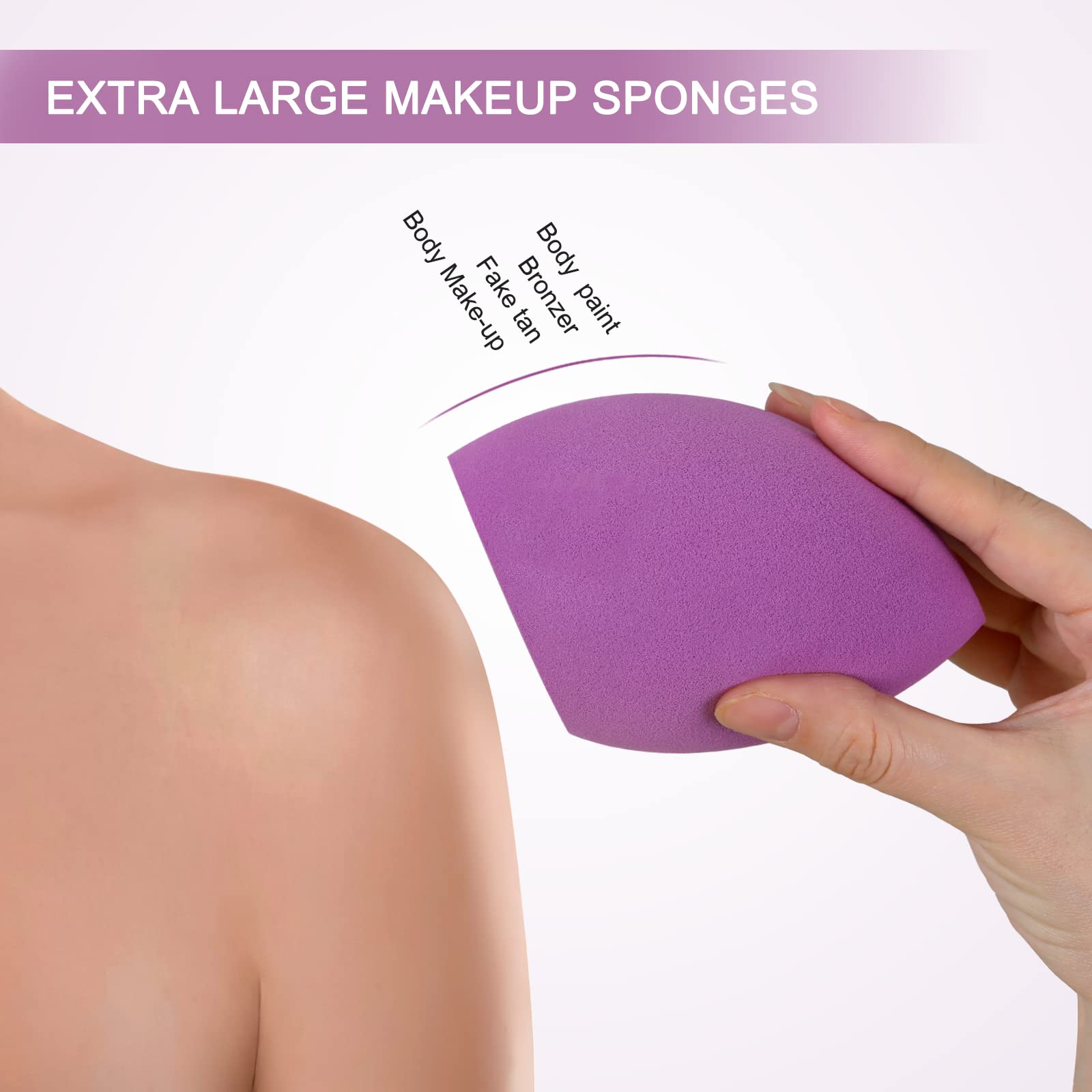 Éponge OtNiap petite 9 cm pour le visage, précision sur les zones délicates.