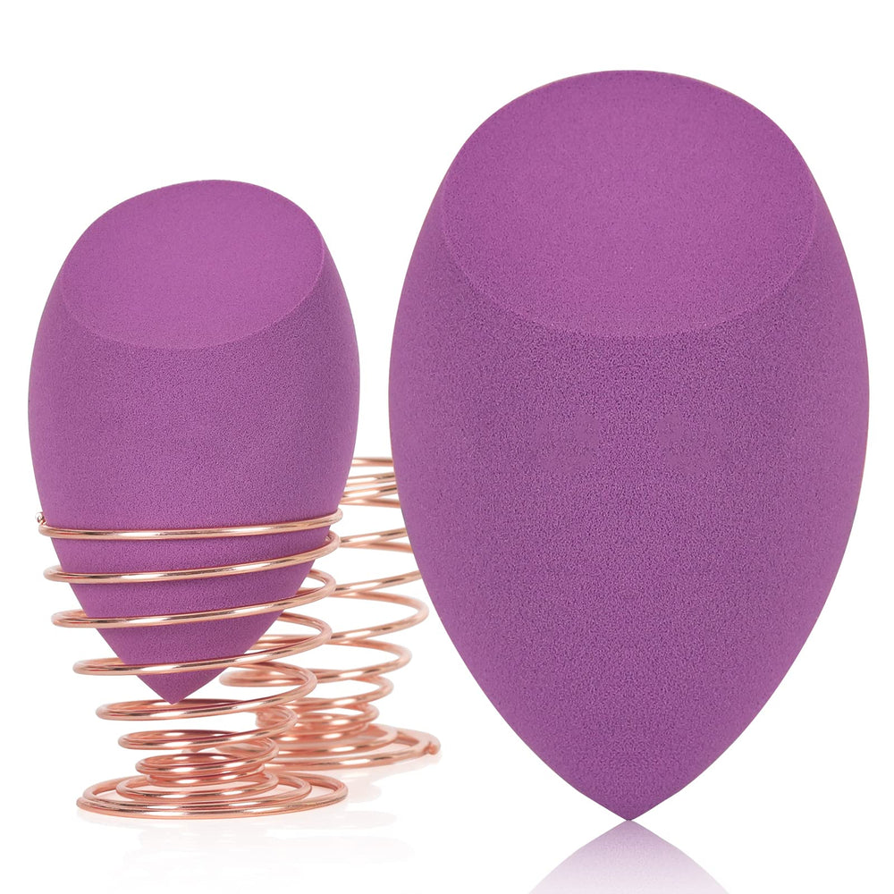 Éponge OtNiap à bord arrondi, idéale pour les contours du visage.