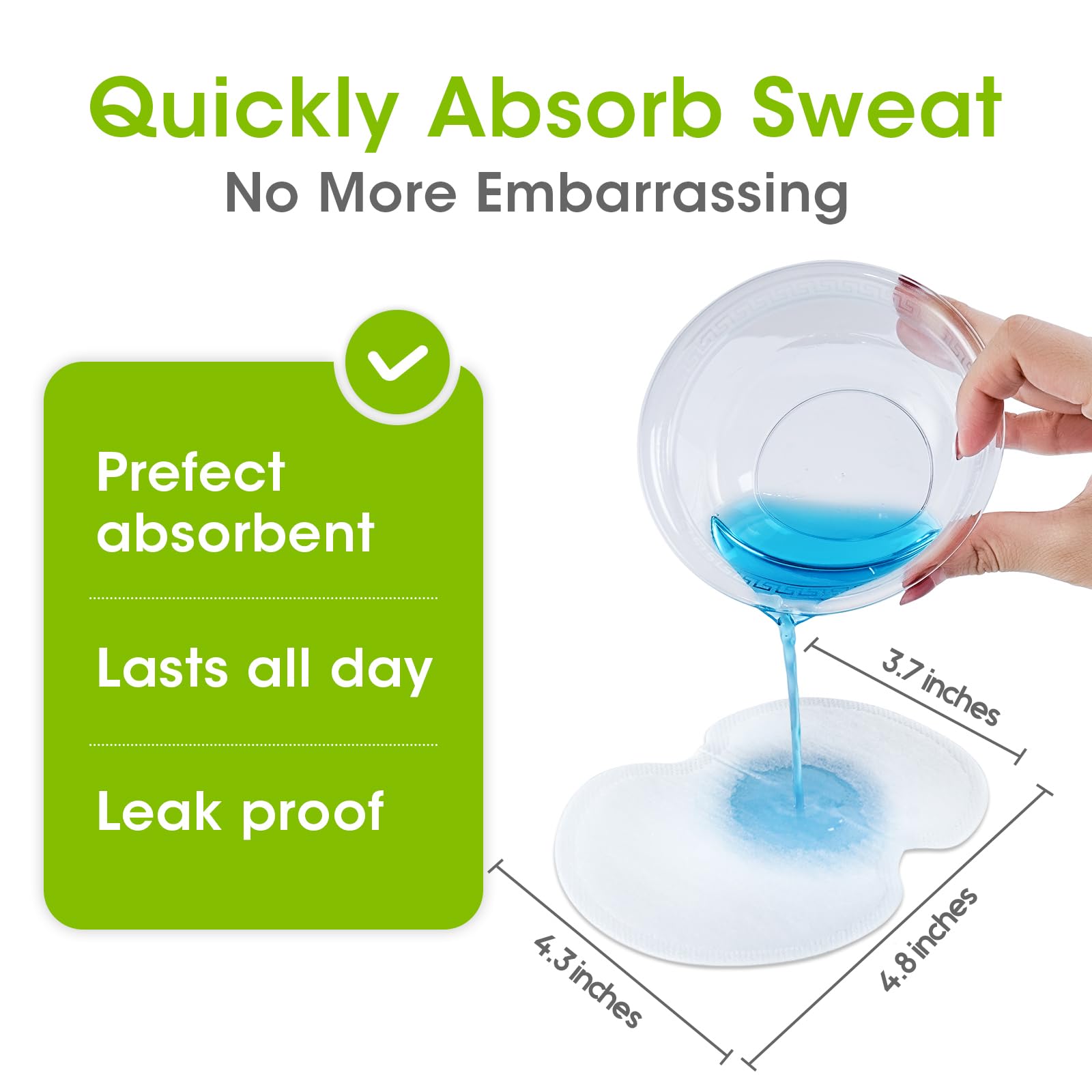 OTTOLIVES protection vestimentaire anti-sueur pour garder les vêtements propres.