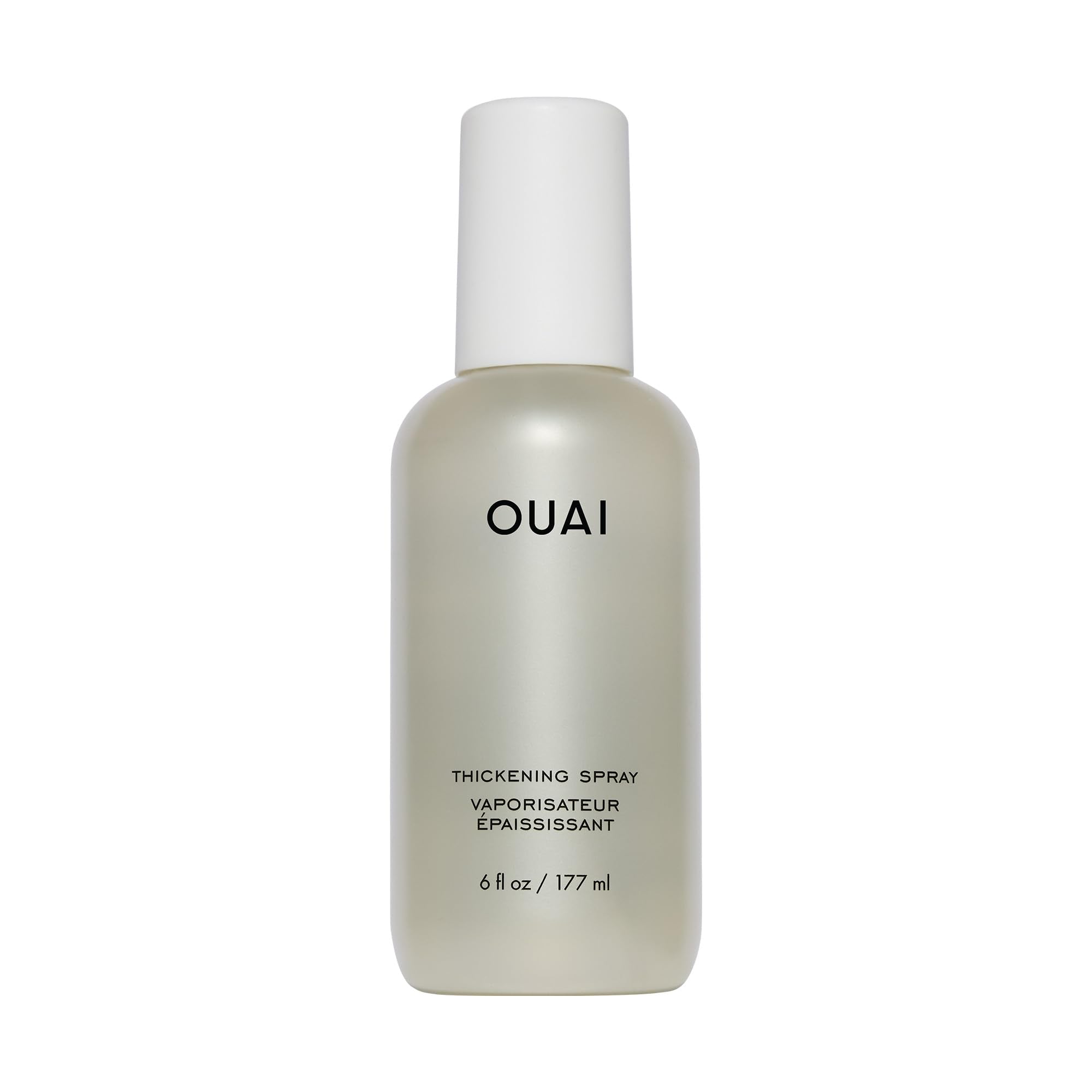 OUAI brume epaisseur cheveux sur la bouteille pret a l emploi