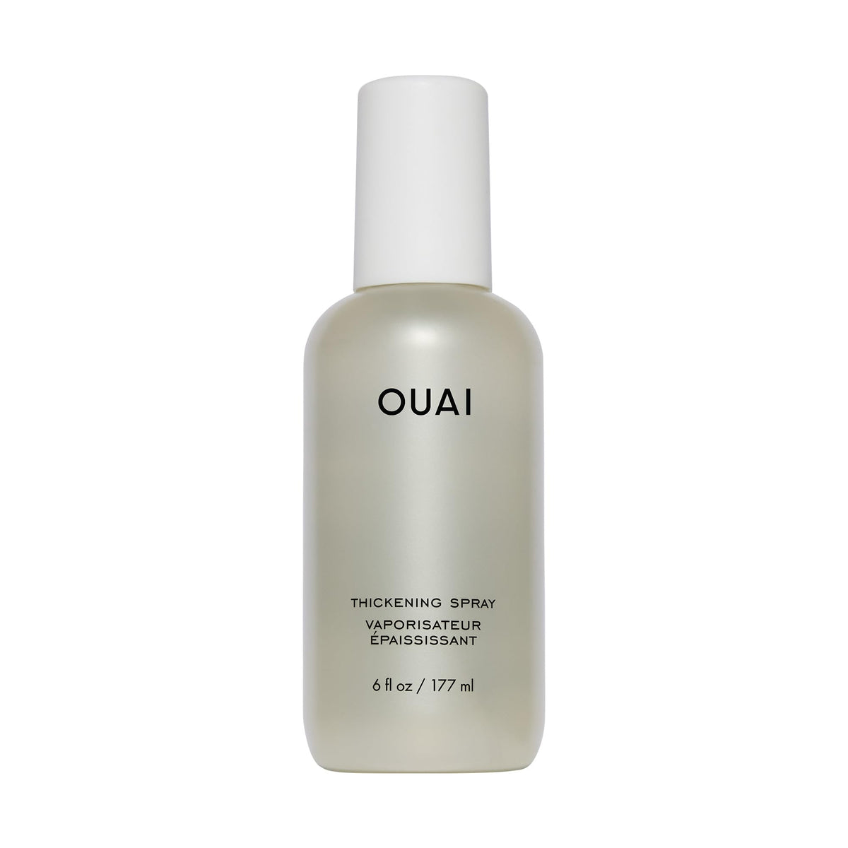 OUAI brume epaisseur cheveux sur la bouteille pret a l emploi