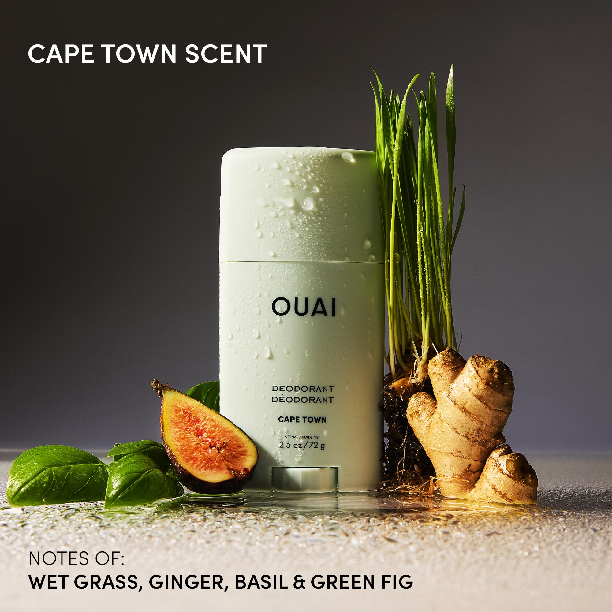 OUAI Capetown application, déodorant clair et discret sous les aisselles.