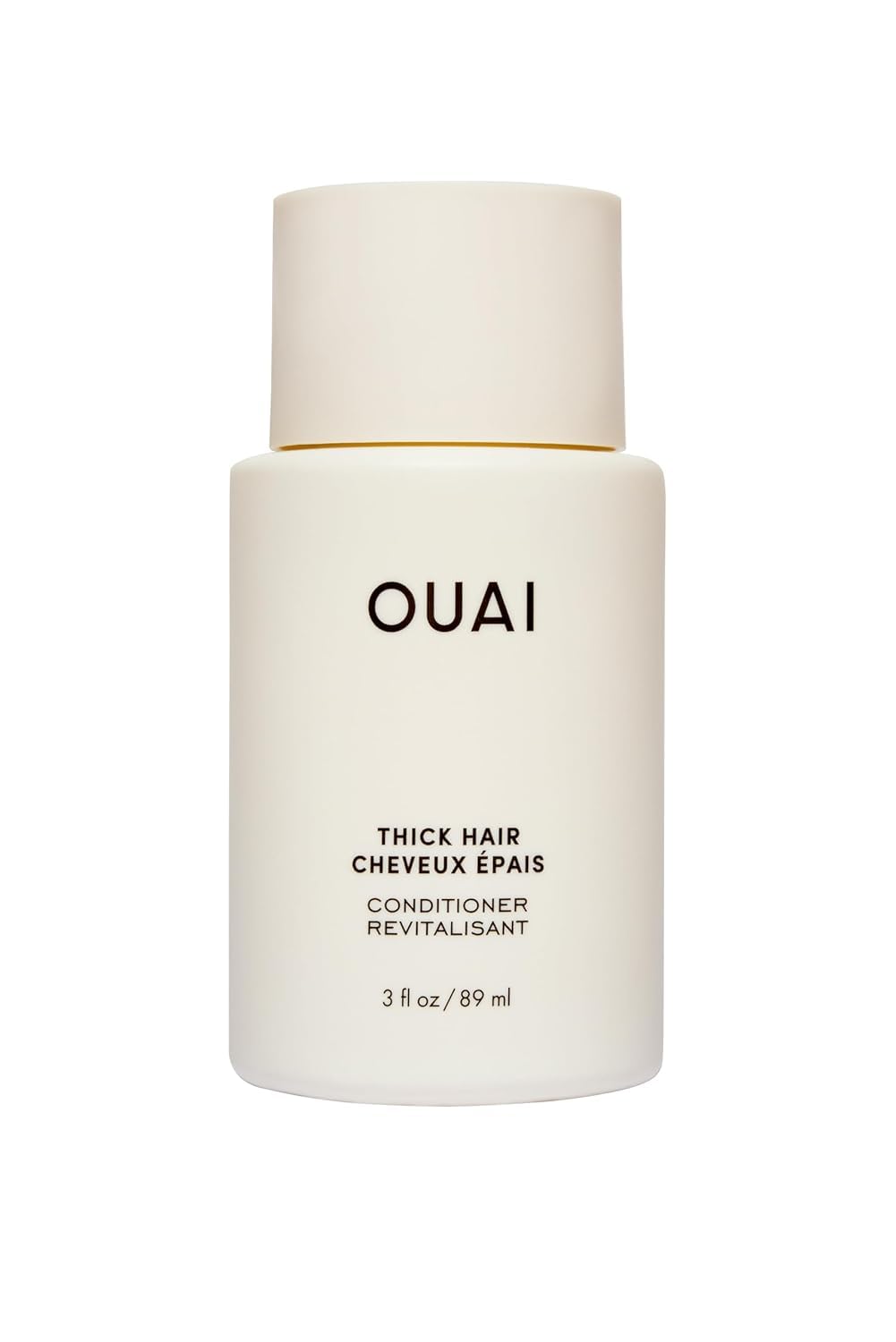 OUAI conditionneur épais en bouteille voyage pour hydratation rapide des cheveux épais