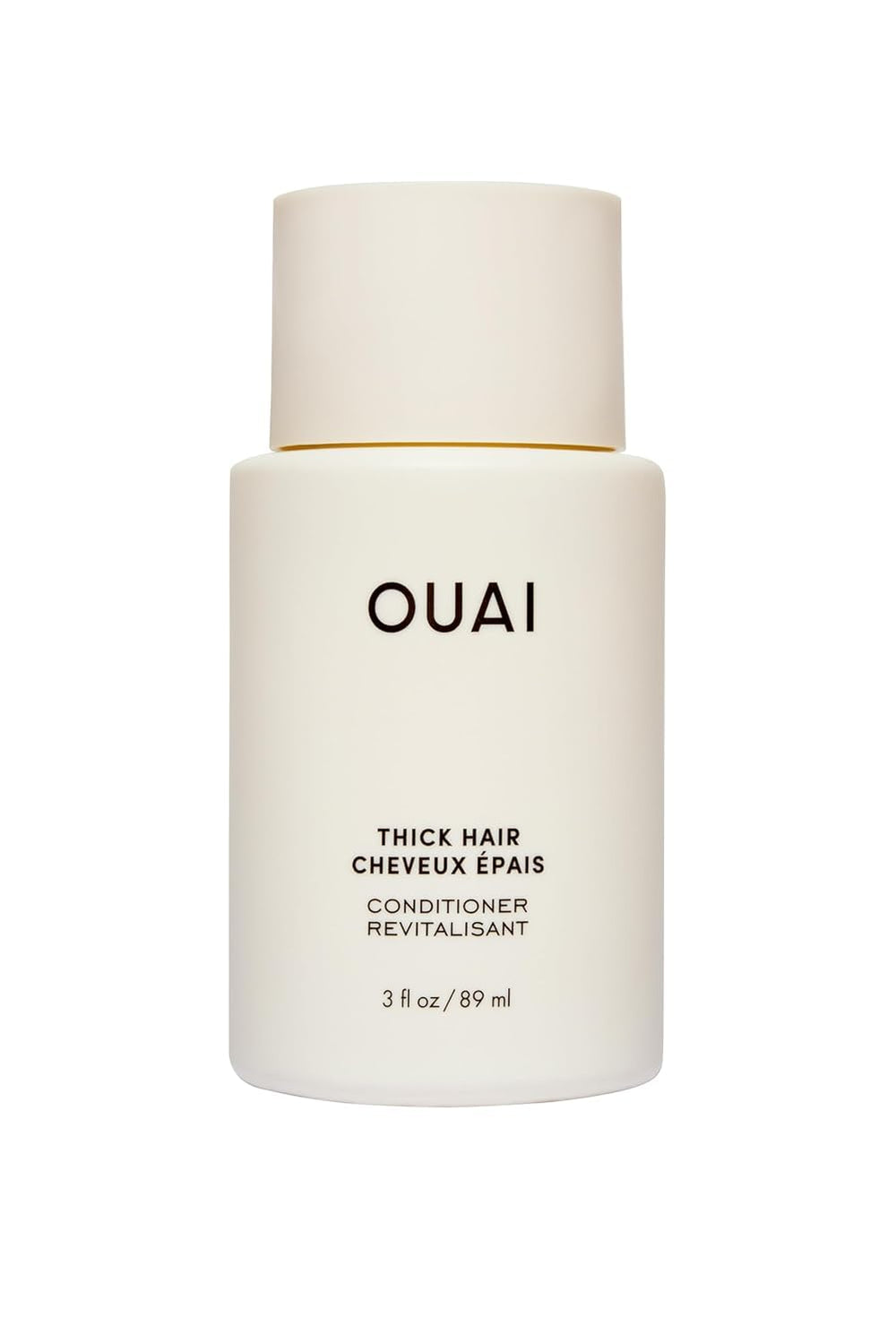 OUAI conditionneur épais en bouteille voyage pour hydratation rapide des cheveux épais