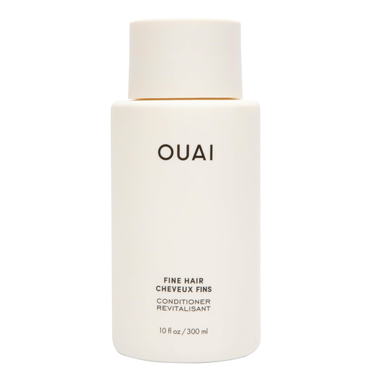 OUAI Conditionneur cheveux fins — bouteille pratique pour démarrer votre routine capillaire.